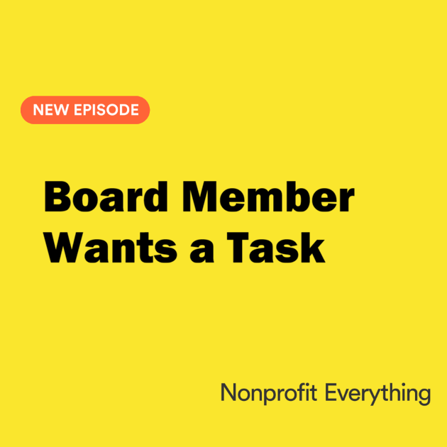 Board Member Wants a Task episode artwork